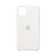 Custodia Colore Bianco in silicone per iPhone 11 Pro Max