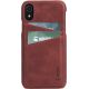 Krusell iPhone XR - Sunne 2 Card Cover - Vintage Red