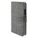 Brecca iPhone X - Linen Wallet Case - Sweet Grey
