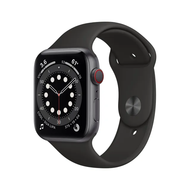 Watch Serie 6 44mm Aluminum Space Gray Gps Cellular