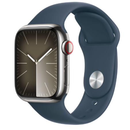 WATCH SERIE 9  41MM ACCIAIO ARGENTO GPS CELLULAR