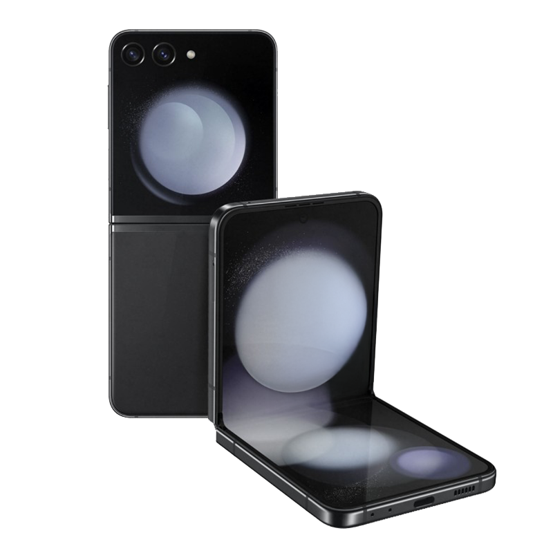 Samsung Galaxy Z Flip5 Smartphone AI RAM 8GB Display 3,4" Super AMOLED/6,7" Dynamic AMOLED 2X Graphite 256GB